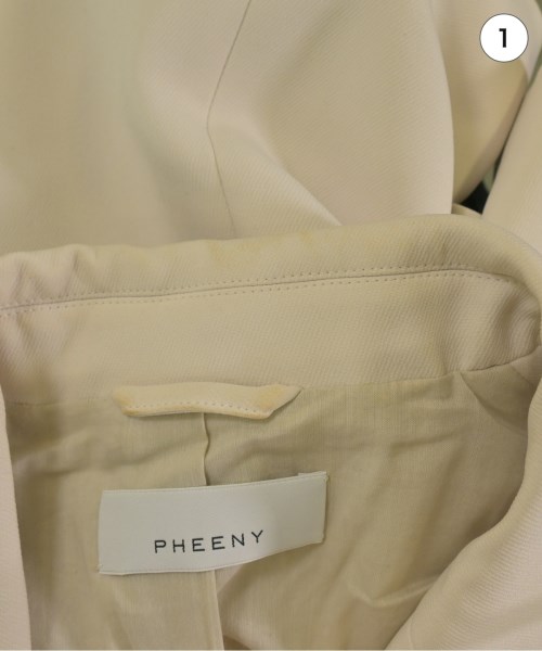 PHEENY（フィーニー）カジュアルジャケット 白 サイズ:F レディース/2200642154033