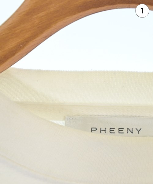 PHEENY（フィーニー）Tシャツ・カットソー 白 サイズ:L レディース/2200653701011