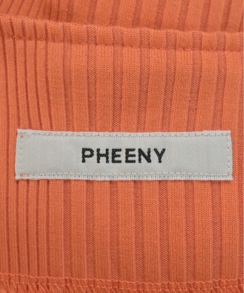 PHEENY（フィーニー）ワンピース オレンジ サイズ:1(S位) レディース/2200704125032