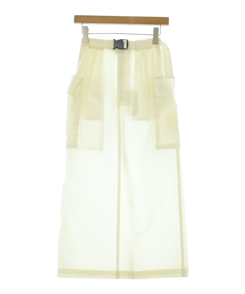 PHEENY(フィーニー)ロング・マキシ丈スカート 白 サイズ:1(S位)/2200671268022