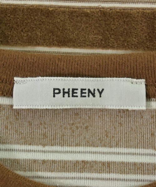 PHEENY（フィーニー）Tシャツ・カットソー 茶 サイズ:F レディース/2200722055069