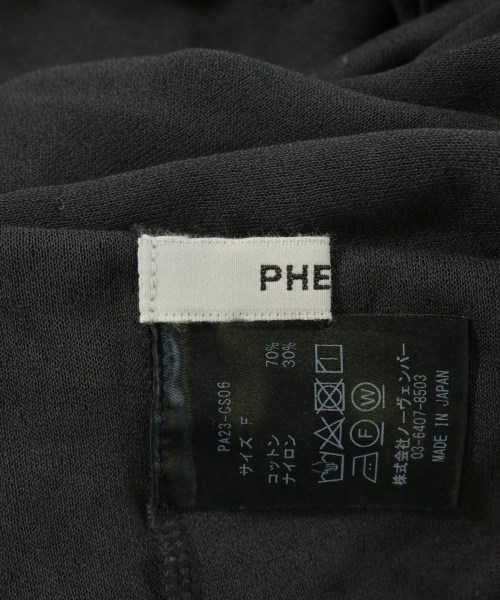 PHEENY（フィーニー）Tシャツ・カットソー グレー サイズ:F レディース/2200674790124