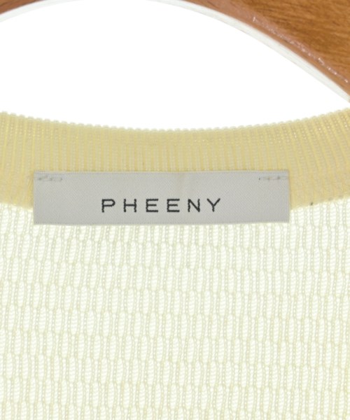PHEENY（フィーニー）Tシャツ・カットソー 白 サイズ:F レディース/2200674790131