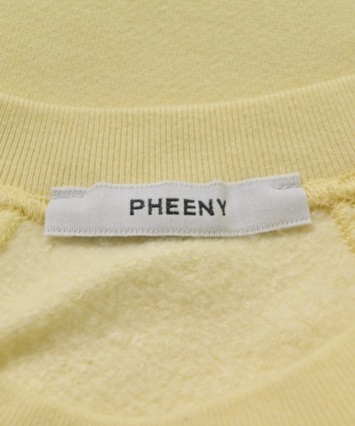 PHEENY（フィーニー）スウェット 黄 サイズ:F レディース/2200683124125
