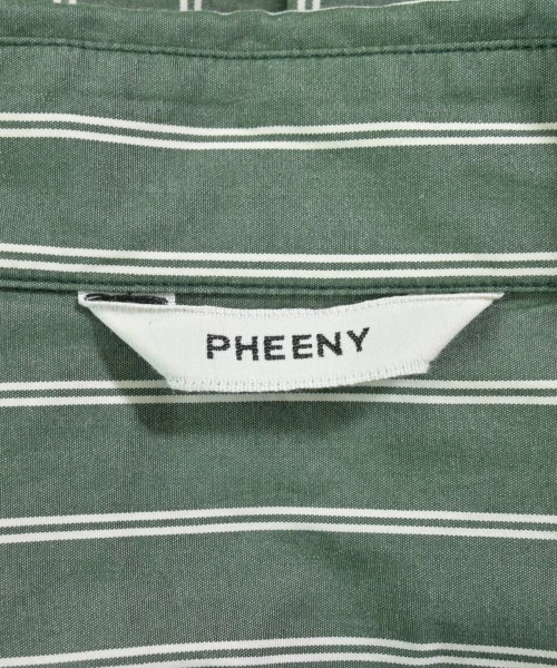 PHEENY（フィーニー）カジュアルシャツ 緑 サイズ:F レディース/2200689075094