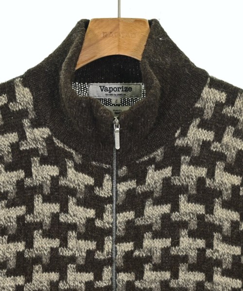 VAPORIZE（ヴェイパライズ）カーディガン 茶 サイズ:L メンズ/2200623091043