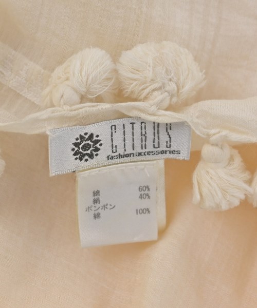CITRUS（シトラス）ストール 白 サイズ:- レディース/2200634974090