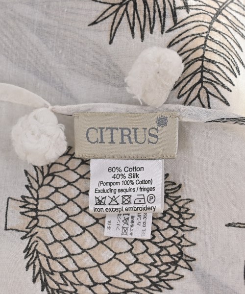 CITRUS（シトラス）ストール 白 サイズ:- レディース/2200676583076