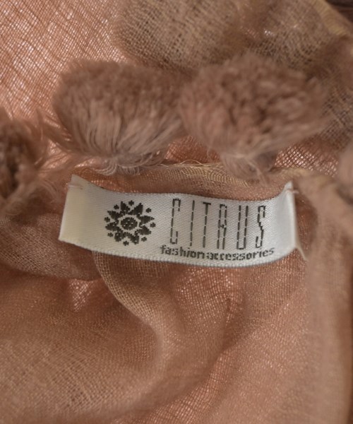 CITRUS（シトラス）ストール オレンジ サイズ:- レディース/2200693175216