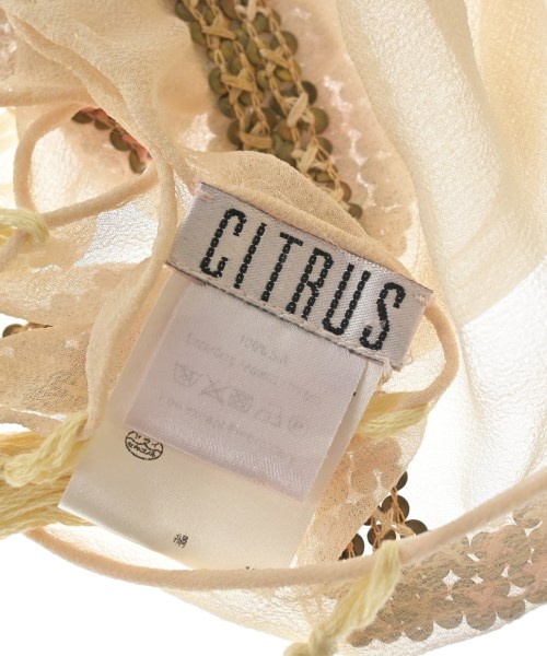 CITRUS（シトラス）ストール ベージュ サイズ:- レディース/2200691728445