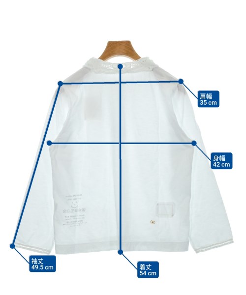 45R（フォーティーファイブアール）Tシャツ・カットソー 白 サイズ:2(M位) レディース/2200634808111