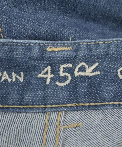 45R（フォーティーファイブアール）デニムパンツ 青 サイズ:1(S位) レディース/2200635778093
