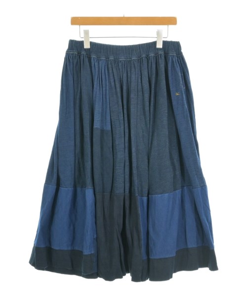 45R（フォーティーファイブアール）ロング・マキシ丈スカート 青 サイズ:F レディース/2200636320017
