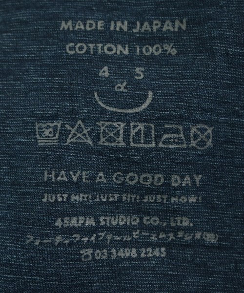 45R（フォーティーファイブアール）カジュアルジャケット 青 サイズ:2(M位) レディース/2200636320024