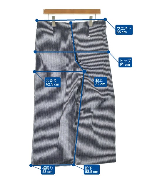 45R（フォーティーファイブアール）スラックス 紺 サイズ:-(XL位) レディース/2200636935105