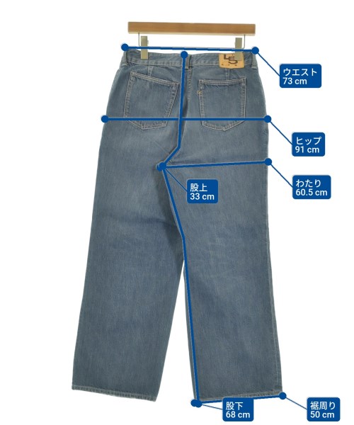 45R（フォーティーファイブアール）デニムパンツ 紺 サイズ:-(L位) レディース/2200637607056