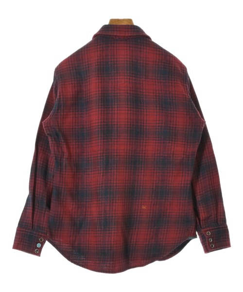 45R（フォーティーファイブアール）カジュアルシャツ 赤 サイズ:2(M位) レディース/2200637607070