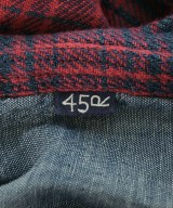 45R（フォーティーファイブアール）カジュアルシャツ 赤 サイズ:2(M位) レディース/2200637607070