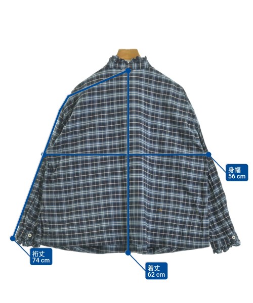 45R（フォーティーファイブアール）カジュアルシャツ 紺 サイズ:F レディース/2200637816069