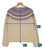 45R（フォーティーファイブアール）ニット・セーター ベージュ サイズ:2(M位) レディース/2200633789015