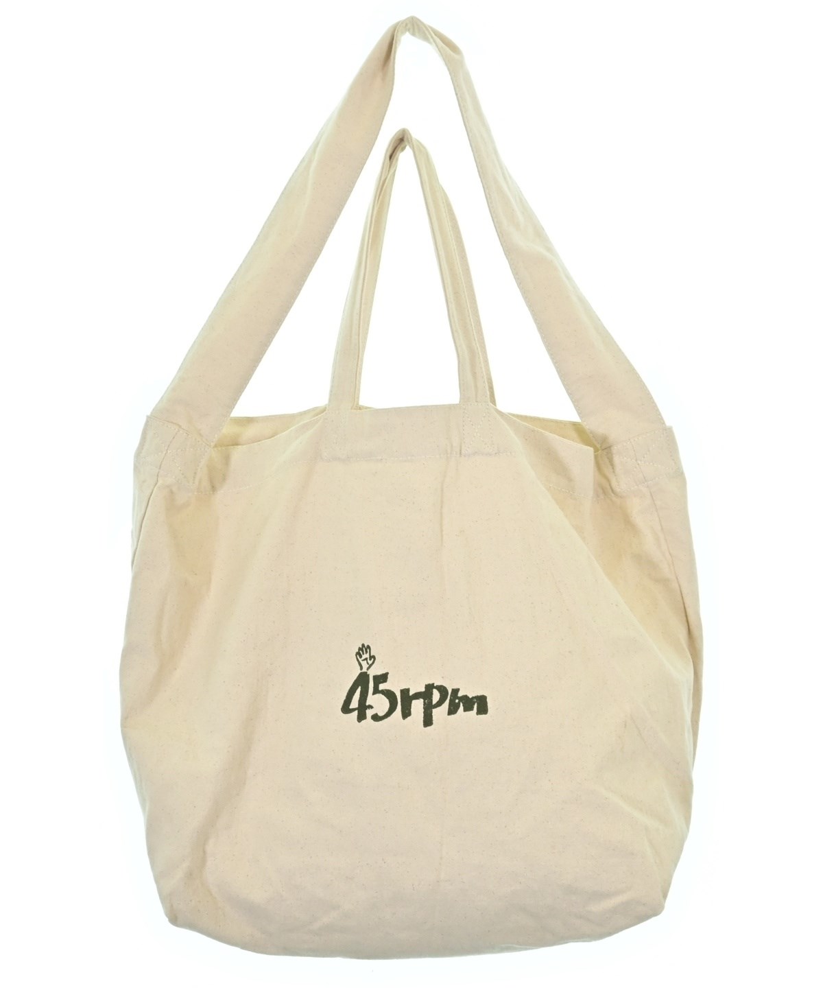 45R（フォーティーファイブアール）トートバッグ 白 サイズ