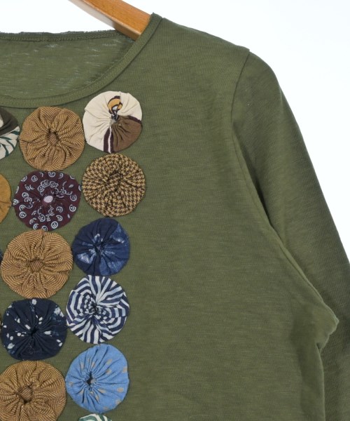 45R（フォーティーファイブアール）Tシャツ・カットソー カーキ サイズ:1(S位) レディース/2200639566146