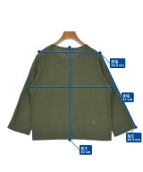 45R（フォーティーファイブアール）Tシャツ・カットソー カーキ サイズ:1(S位) レディース/2200639566146