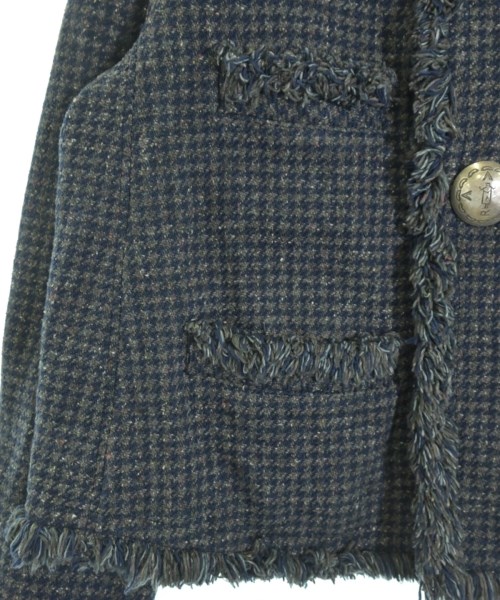 45R（フォーティーファイブアール）カジュアルジャケット 紺 サイズ:2(M位) レディース/2200640242015