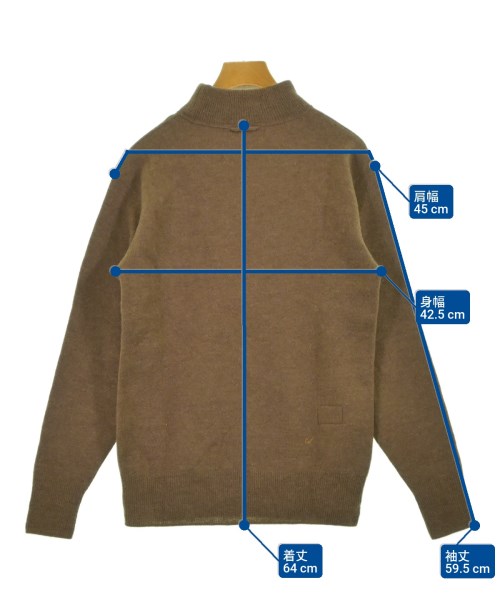 45R（フォーティーファイブアール）ニット・セーター 茶 サイズ:-(M位) レディース/2200629401051