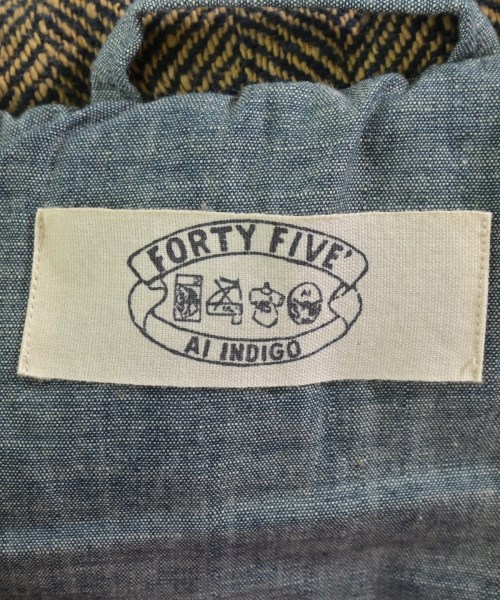 45R（フォーティーファイブアール）ダウンジャケット/ダウンベスト 茶 サイズ:1(S位) レディース/2200629776036