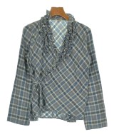 45R（フォーティーファイブアール）カジュアルシャツ 青 サイズ:-(S位) レディース/2200631997016