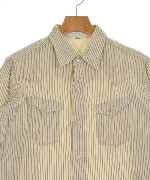 45R（フォーティーファイブアール）カジュアルシャツ 白 サイズ:3(L位) レディース/2200631997023