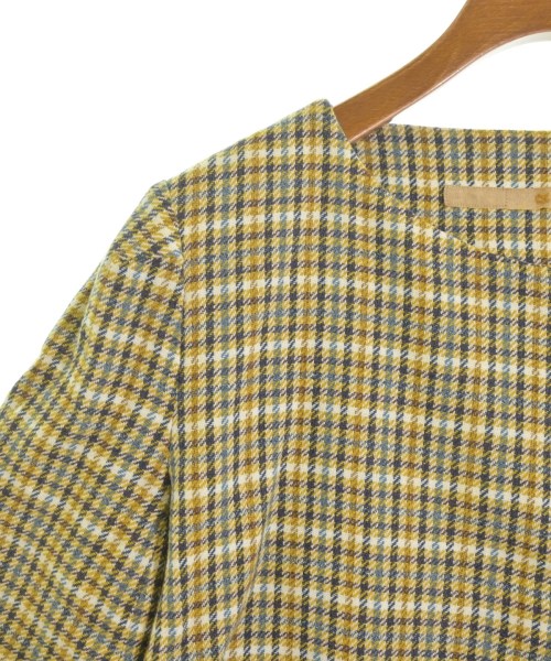 45R（フォーティーファイブアール）ノーカラージャケット 黄 サイズ:1(S位) レディース/2200637849074