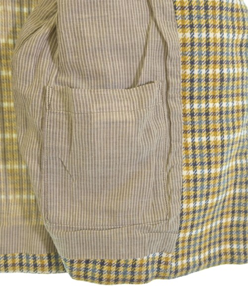 45R（フォーティーファイブアール）ノーカラージャケット 黄 サイズ:1(S位) レディース/2200637849074