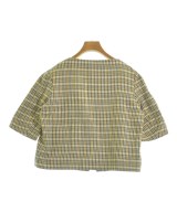 45R（フォーティーファイブアール）ノーカラージャケット 黄 サイズ:1(S位) レディース/2200637849074