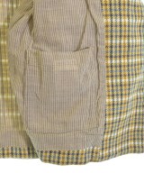 45R（フォーティーファイブアール）ノーカラージャケット 黄 サイズ:1(S位) レディース/2200637849074