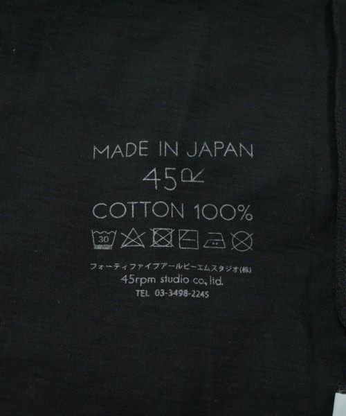 45R（フォーティーファイブアール）ワンピース 黒 サイズ:0(F) レディース/2200630364628