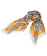 45R（フォーティーファイブアール）ストール オレンジ サイズ:- レディース/2200644059039