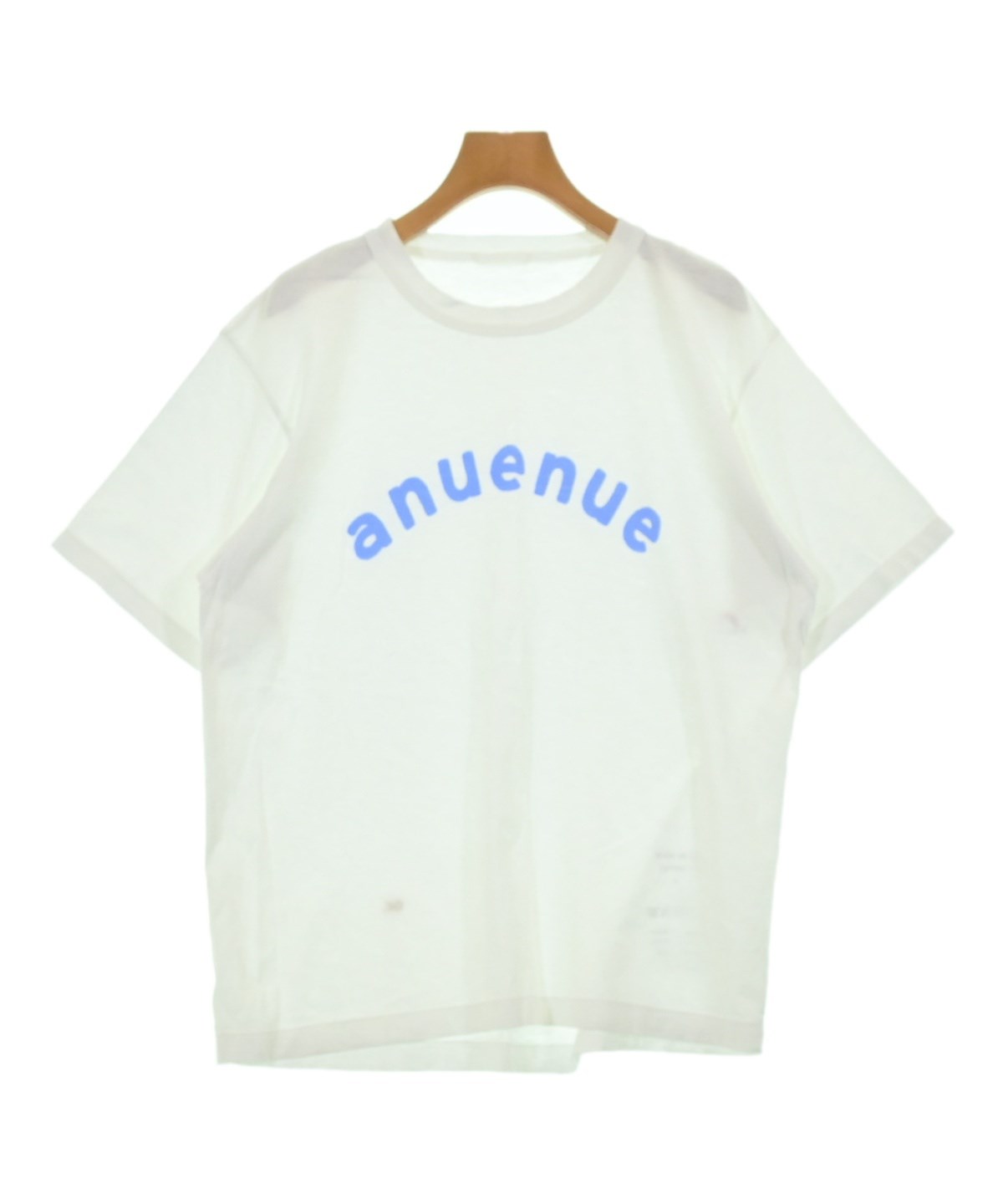 45α(フォーティーファイブアール) 綿チュール歳時記Tシャツ レディース JPN：0  中古 古着 0936 45R（フォーティーファイブアール）Tシャツ・カットソー 白