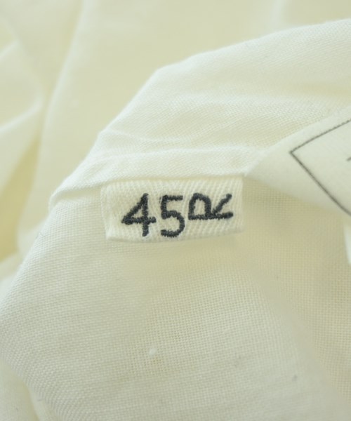 45R（フォーティーファイブアール）カジュアルシャツ 白 サイズ:3(L位) レディース/2200621427011