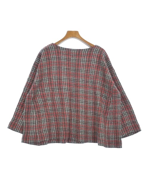 45R（フォーティーファイブアール）ブラウス 赤 サイズ:0(F) レディース/2200620929042