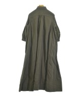 45R（フォーティーファイブアール）シャツワンピース カーキ サイズ:0(F) レディース/2200617886174