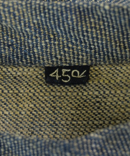 45R（フォーティーファイブアール）ワンピース 青 サイズ:0(F) レディース/2200623912027