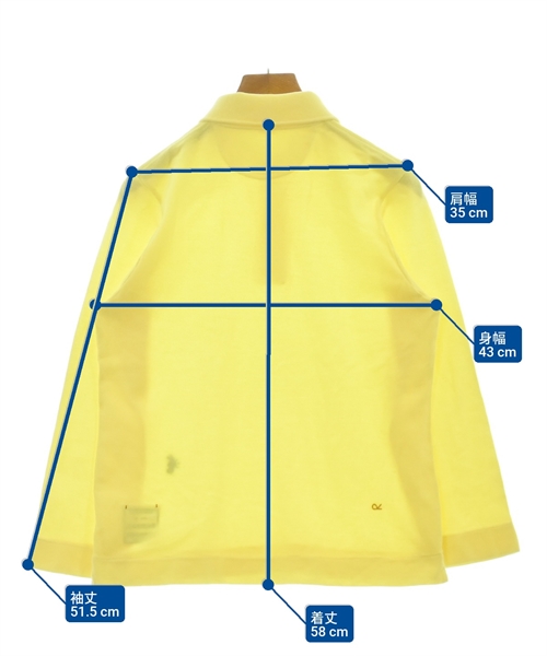 45R（フォーティーファイブアール）Tシャツ・カットソー 黄 サイズ:-(M位) レディース/2200626172053