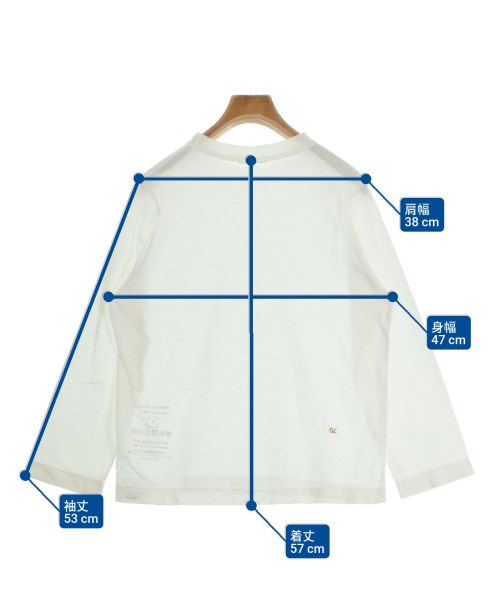 45R（フォーティーファイブアール）Tシャツ・カットソー 白 サイズ:F レディース/2200626304133