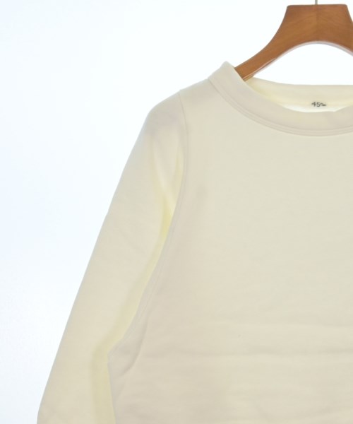 45R（フォーティーファイブアール）Tシャツ・カットソー 白 サイズ:2(M位) レディース/2200624452072