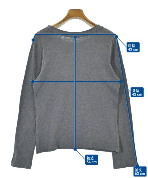 45R（フォーティーファイブアール）Tシャツ・カットソー グレー サイズ:2(M位) レディース/2200626744014