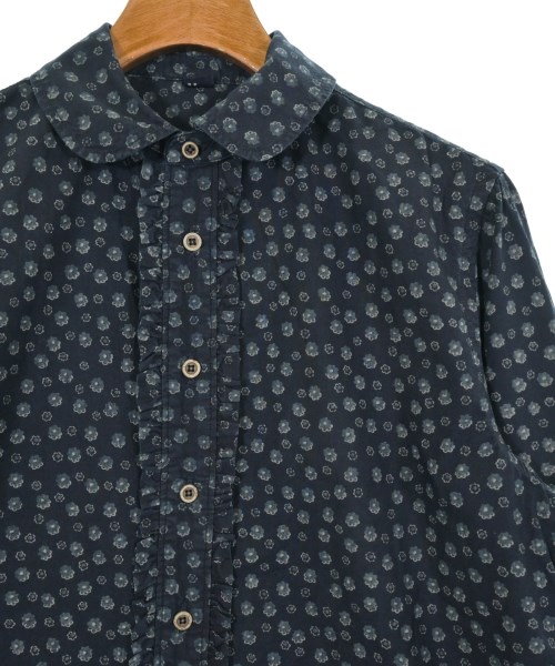 45R（フォーティーファイブアール）カジュアルシャツ 紺 サイズ:2(M位) レディース/2200627430060