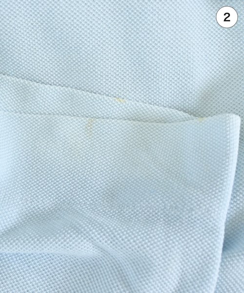 45R（フォーティーファイブアール）ポロシャツ 青 サイズ:2(M位) レディース/2200627430114