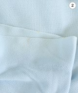 45R（フォーティーファイブアール）ポロシャツ 青 サイズ:2(M位) レディース/2200627430114